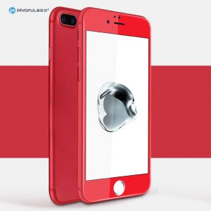 Pivoful PIV-I7TGR iPhone7 3D Tempered Glass Film (Red)