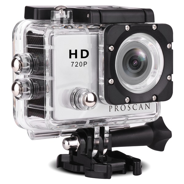 Proscan PAC2000-8GB PDQ 2-Inch TFT LCD 720p Action Camera with 8 GB Class 10 SD Card Proscan PAC2000-8GB PDQ 2-Inch TFT LCD 720p Action Camera with 8 GB Class 10 SD Card