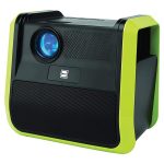 RCA RPJ060-NEON/GRAPHITE Portable 480p Projector Entertainment System (Neon/Graphite)