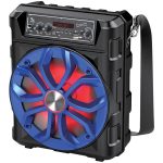 IQ Sound SC-1578BT - BLUE IQSound Bluetooth Portable Speaker (Blue)