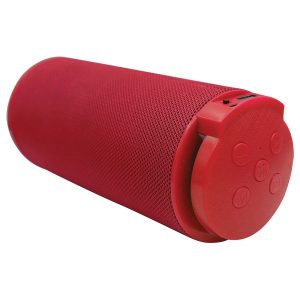 Supersonic SC-2328BT - RED Portable Bluetooth Speaker with True Wireless Technology (Red)