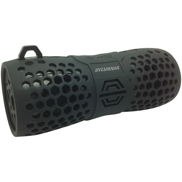 SYLVANIA SP332 -BLACK Water-Resistant Portable Bluetooth Speaker (Black) SYLVANIA SP332 -BLACK Water-Resistant Portable Bluetooth Speaker (Black)
