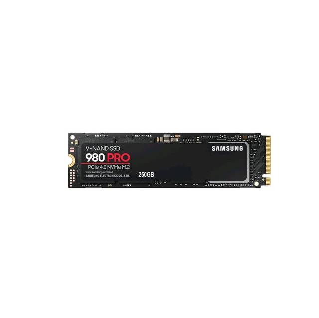 Samsung 980 PRO NVMe Series 250GB M.2 PCI-Express 4.0 x4 Solid State Drive (V-NAND) Samsung 980 PRO NVMe Series 250GB M.2 PCI-Express 4.0 x4 Solid State Drive (V-NAND)