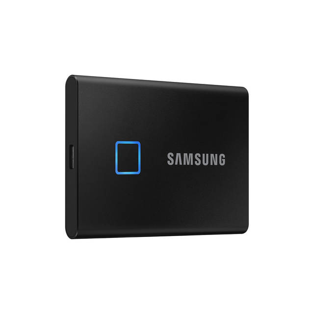 Samsung T7 Touch 2TB USB 3.2 Portable Solid State Drive Samsung T7 Touch 2TB USB 3.2 Portable Solid State Drive