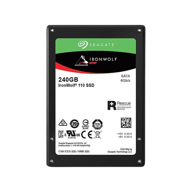 Seagate IronWolf 110 ZA240NM10011 240GB 2.5 inch SATA 6Gb/s Solid State Drive (3D TLC) Seagate IronWolf 110 ZA240NM10011 240GB 2.5 inch SATA 6Gb/s Solid State Drive (3D TLC)