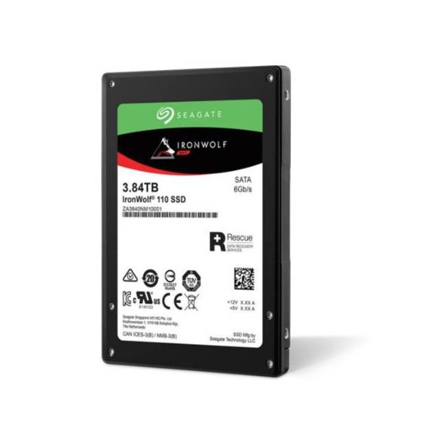Seagate IronWolf 110 ZA3840NM10011 3.84TB 2.5 inch SATA 6Gb/s Solid State Drive (3D TLC) Seagate IronWolf 110 ZA3840NM10011 3.84TB 2.5 inch SATA 6Gb/s Solid State Drive (3D TLC)