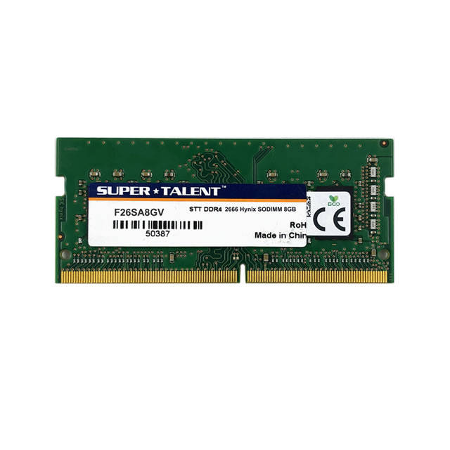 Super Talent DDR4-2666 SODIMM 8GB Notebook Memory Super Talent DDR4-2666 SODIMM 8GB Notebook Memory