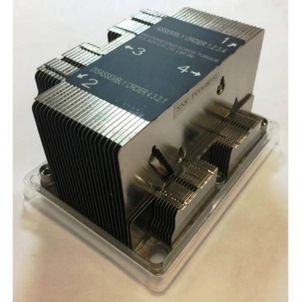 Supermicro SNK-P0068PSC 2U Passive CPU Heatsink for X11 Purley Platform