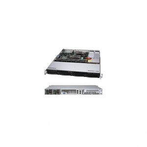 Supermicro SuperServer SYS-6019P-MTR Dual LGA3647 600W 1U Rackmount Server Barebone System (Black)