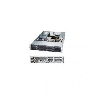 Supermicro SuperServer SYS-6027R-72RFTP+ Dual LGA2011 920W 2U Rackmount Server Barebone System (Black)