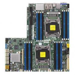 Supermicro X10DRW-IT-B Dual LGA2011/ Intel C612/ DDR4/ SATA3&USB3.0/ V&2GbE/ Proprietary WIO Server Motherboard