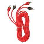 T-Spec V6R10 v6 SERIES 2-Channel Woven-Coaxial RCA Audio Cable (10 Feet)