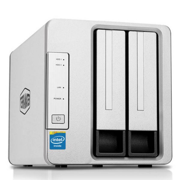 TerraMaster F2-421 NAS 2-Bay Cloud Storage Intel Quad Core 1.5GHz Plex Media Server Network Storage (Diskless)