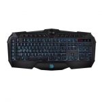 Thermaltake Tt eSPORTS Challenger Prime KB-CHM-MBBLUS-01 Wired USB Membrane Gaming Keyboard (Black)