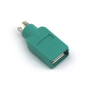 VCOM CA451 USB 2.0 Female to PS2 Male Adapter (Green)