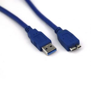 VCOM CU311-6FEET 6ft USB 3.0 Type A Male to Micro-B USB Male Cable