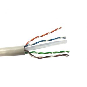 VCOM NC614-1000-BLACK 1000ft Cat6 UTP Cable (Black)