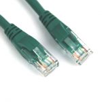 VCOM NP511-5-GREEN 5ft Cat5e UTP Molded Patch Cable (Green)