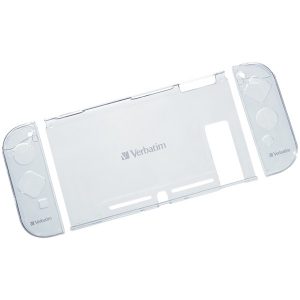 Verbatim 70220 Crystal Case with Screen Protection Film for Nintendo Switch