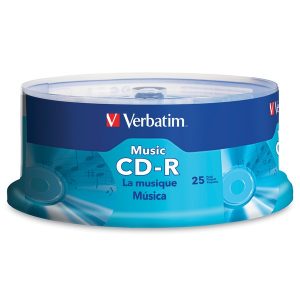 Verbatim 96155 40x 80-Minute CD-R with Branded Surface