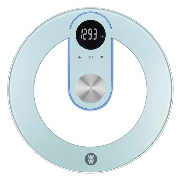 Weight Watchers by Conair WW206X Round Tracker Glass Scale Weight Watchers by Conair WW206X Round Tracker Glass Scale