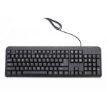 iMicro KB-US0803 104-Key Wired USB English Keyboard (Black)