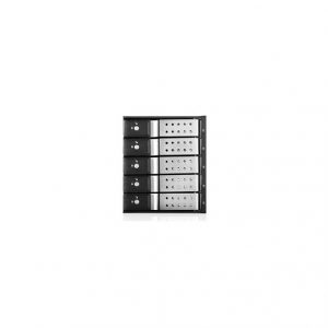 iStarUSA BPN-DE350HD-SILVER 3x5.25 to 5x3.5 12 Gb/s Rack Silver