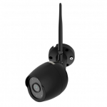 Smart 1080p Outdoor Camera with Camera Streaming (Black)
