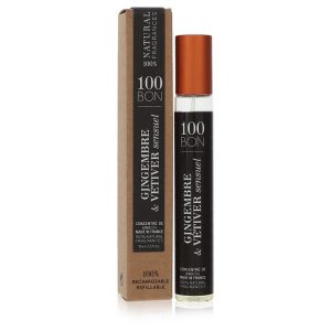 100 Bon Gingembre & Vetiver Sensuel Cologne By 100 Bon Mini Concentree De Parfum (Unisex Refillable)