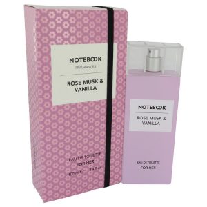 Notebook Rose Musk & Vanilla Perfume By Selectiva SPA Eau De Toilette Spray