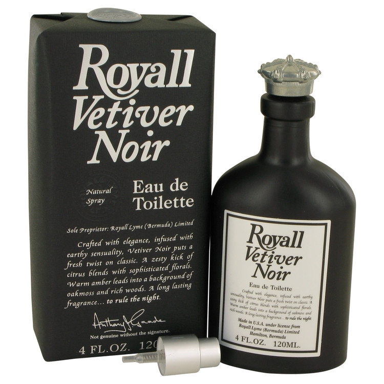 Royall Vetiver Noir Cologne By Royall Fragrances Eau de Toilette Spray Royall Vetiver Noir Cologne By Royall Fragrances Eau de Toilette Spray