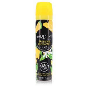 Yardley Freesia & Bergamot Perfume By Yardley London Body Fragrance Spray
