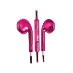 AT&T EBA01-PNK In-Ear Wired Stereo Earbuds with Microphone (Pink)