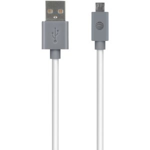 AT&T MC10-WHT Charge & Sync USB to Micro USB Cable