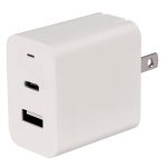AT&T PDCU18 18-Watt USB and Type-C Power Adapter