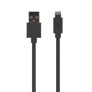 AT&T PVLC10-BLK PVC Charge and Sync Lightning Cable