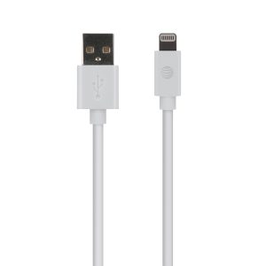 AT&T PVLC10-WHT PVC Charge and Sync Lightning Cable