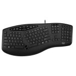 Adesso AKB-160UB 104-Key Wired TruForm Ergonomic Desktop Keyboard