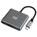 Adesso AUH-4010 USB-C Multiport Docking Station (3 in 1)