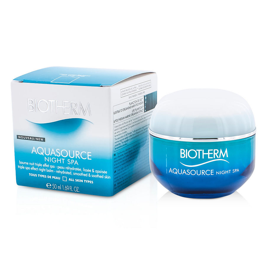 Aquasource Night SPA Triple Spa Effect Night Balm (All Skin Types) --50ml/1.69oz - Biotherm by BIOTHERM Aquasource Night SPA Triple Spa Effect Night Balm (All Skin Types) --50ml/1.69oz - Biotherm by BIOTHERM