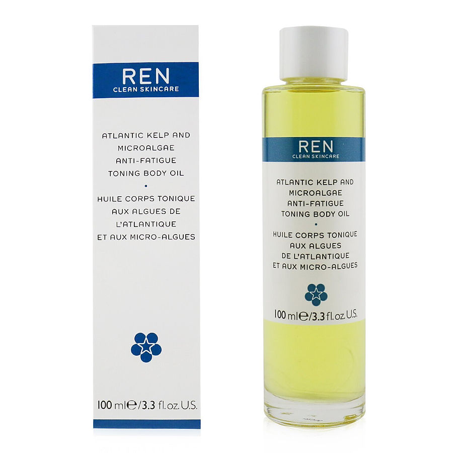 Atlantic Kelp And Microalgae Anti-Fatigue Toning Body Oil --100ml/3.3oz - Ren by Ren Atlantic Kelp And Microalgae Anti-Fatigue Toning Body Oil --100ml/3.3oz - Ren by Ren