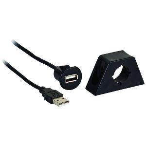 Axxess AX-FMUSBEXTCB Male to Female USB Cable with Mount