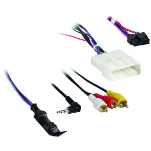 Axxess AX-NIS24SWC-6V Harness for Nissan (with NAV) 2011 and Up with 6-Volt Converter