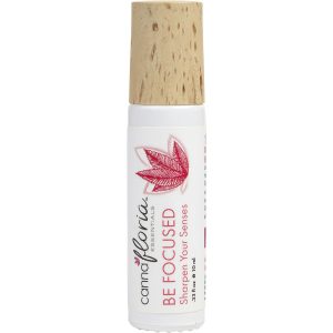 BE FOCUSED ROSEMARY & MINT SCENTED OIL ROLL-ON 0.33 OZ - Cannafloria by Cannafloria