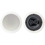 BIC America MSR5D Dual Voice-Coil Stereo In-Ceiling Speaker (5.25 Inch