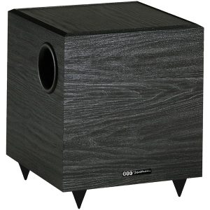 BIC America V80 Down-Firing Powered Subwoofer for Home Theater and Music (8-Inch
