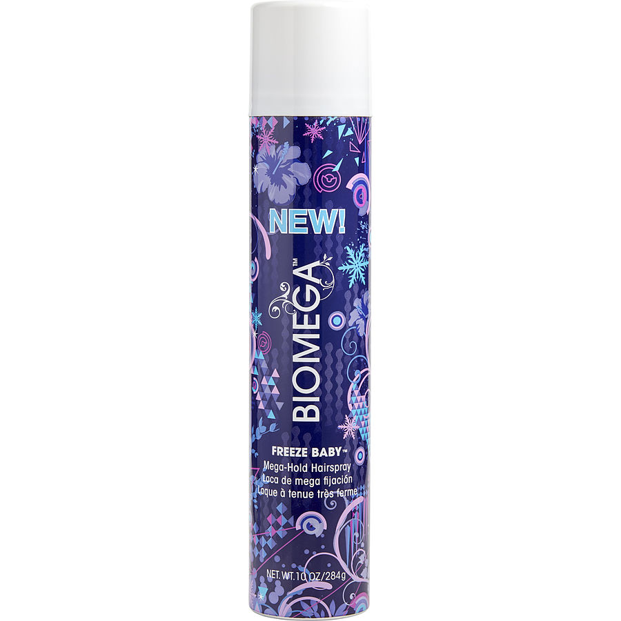 BIOMEGA FREEZE BABY MEGA HOLD HAIRSPRAY 10 OZ - AQUAGE by Aquage BIOMEGA FREEZE BABY MEGA HOLD HAIRSPRAY 10 OZ - AQUAGE by Aquage