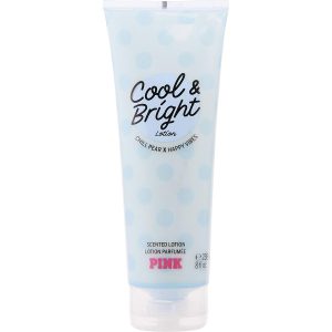 BODY LOTION 8 OZ - VICTORIA'S SECRET PINK COOL & BRIGHT by Victoria's Secret