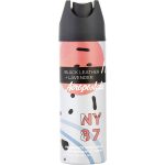 BODY SPRAY 5 OZ - AEROPOSTALE BLACK LEATHER & LAVENDER by Aeropostale