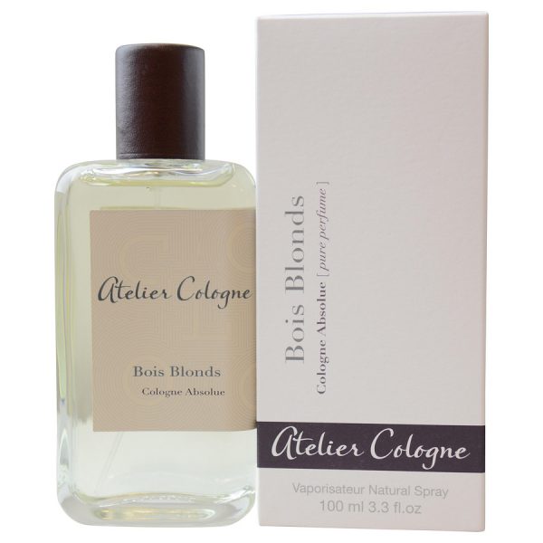 BOIS BLONDS COLOGNE ABSOLUE PURE PERFUME 3.3 OZ WITH REMOVABLE SPRAY PUMP - ATELIER COLOGNE by Atelier Cologne